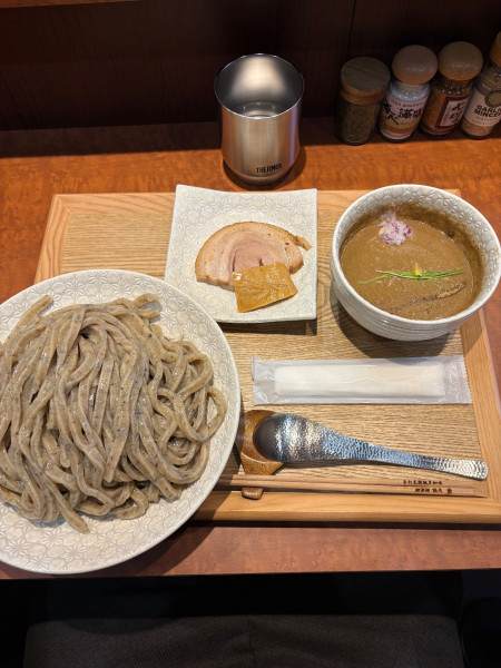 「御影つけ麺中麺増し麺増し」@手打式特級多加水 御影麺 鏑矢の写真