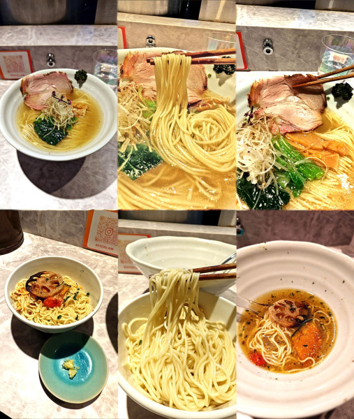 「『塩らーめん+蟹オイル和え玉(￥1050+400)』」@shizukuの写真