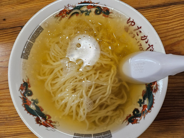 「素ラーメン」@青竹打麺 ゆたかやの写真