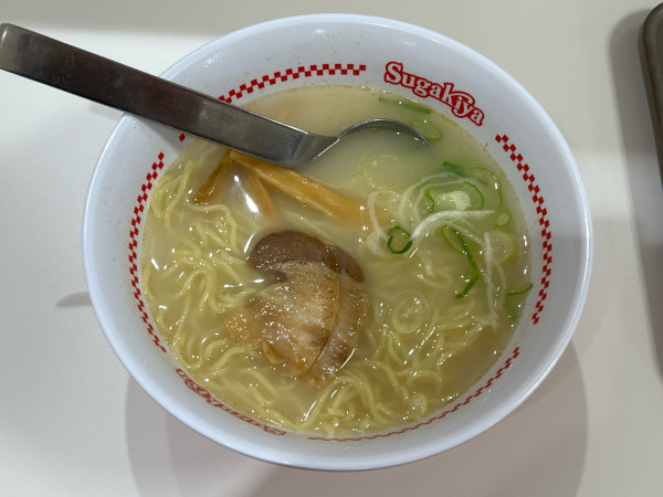 「ラーメン　490円」@スガキヤ セントラルパーク店の写真