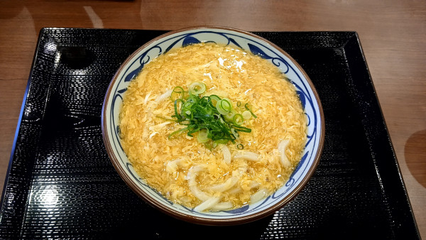 「玉子あんかけうどん」@丸亀製麺 出雲店の写真