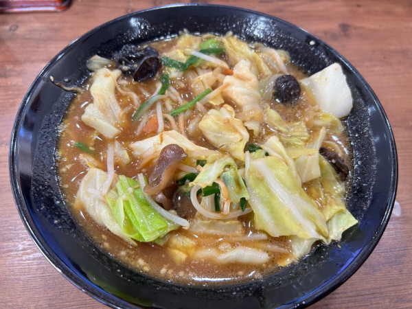 「赤味噌タンメン(920-150-30¥)」@北海道らぁめん伝丸 6号ひたちなか田彦店の写真