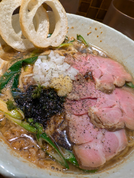 「ネギ胡椒パンチそば」@らーめん専門 和心 武庫之荘店の写真