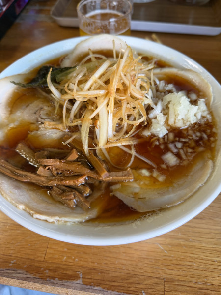 「ネギバラチャーシュー」@みんみんラーメンの写真
