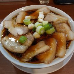 チャーシュー中華そば