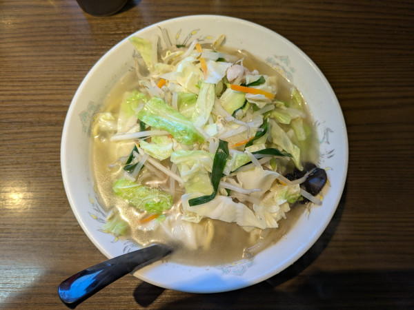 「タンメン：840円」@珍來 六町店の写真