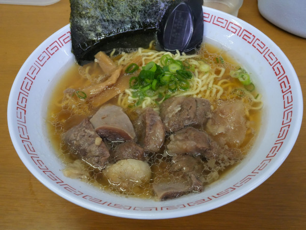 「スジラーメン 麺硬め」@ラーメン いのよしの写真