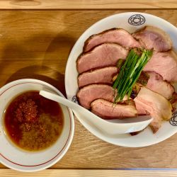 【限定】新春 国産鴨チャーシュー 特製つけ麺