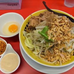 汁なし（250g）＋ガリマヨ＋辛揚げ玉