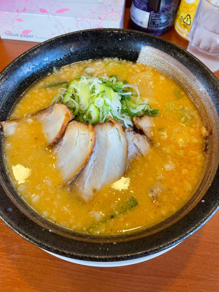 「味噌とんこつらーめん（期間限定）790円」@幸楽苑 国立府中インター店の写真