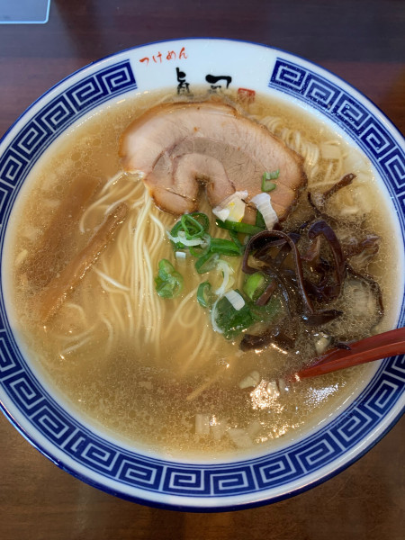 「塩らーめん」@つけめん 眞司の写真