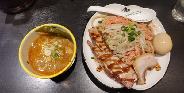 「伊勢海老スープの巌虎濃厚つけ麺・2.5倍盛（1,640円）」@麺屋武蔵 巌虎の写真