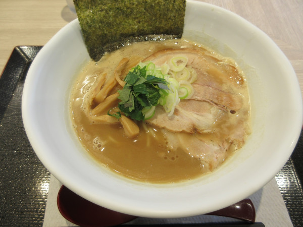 「ラーメンフェア　限定　濃麺海月　鶏濃麺（５００円）」@ごはんどき 阿見店の写真