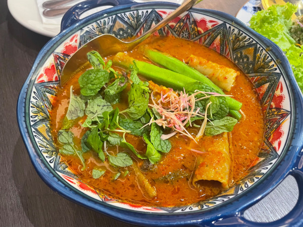 「酸辣咖喱鱼/Gulai Tumis」@Auntie Gaik Lean's Old School Eateryの写真