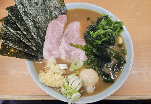 「味噌ラーメン」@横浜らーめん 武蔵家 綾瀬店の写真