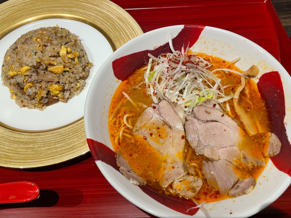 「中華そば（味噌）　￥８８０」@ラーメン盛田の写真