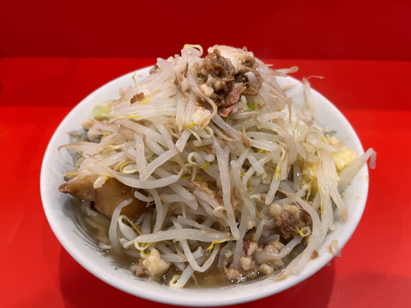 「小ラーメン」@ラーメン二郎 朝倉街道駅前店の写真