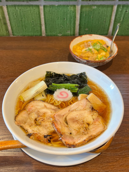 「焼鶏中華そば 上」@焼鶏ラーメン あらやの写真
