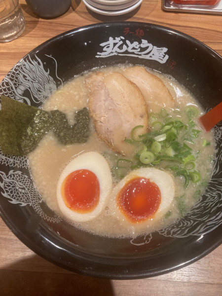 「味玉らーめん」@ラー麺 ずんどう屋 野並店の写真