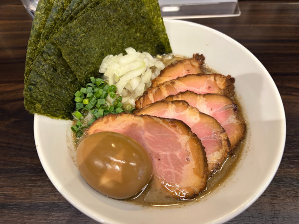 「特製濃厚煮干中華蕎麦」@錦糸町中華そば さん式の写真