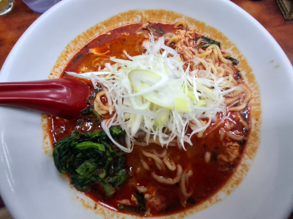 「ドラたんたん麺辛さ上級９５０円」@らーめん ドラごんちの写真