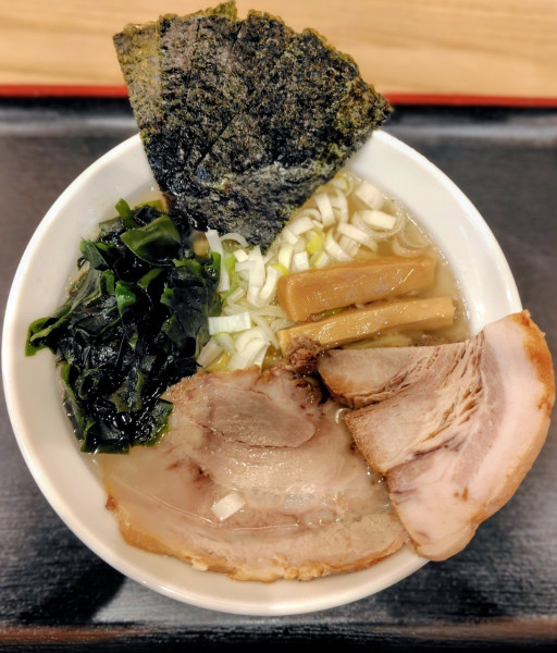 「朝ラー(並) 680円」@つけ麺大輝の写真