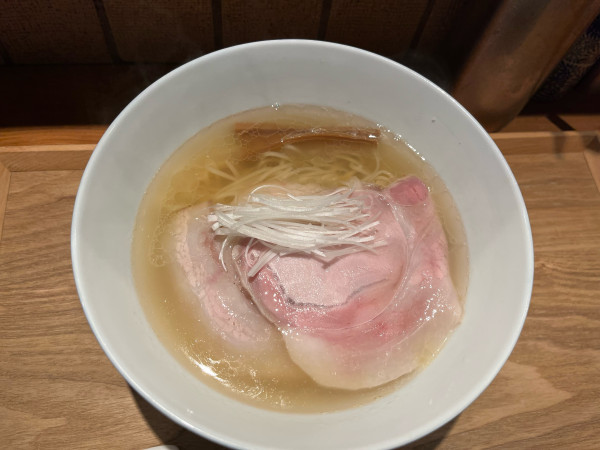 「塩らぁめん1400円」@麺 ふじさきの写真