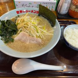 ネギラーメン＋半ライス