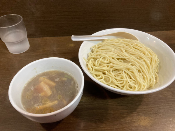 「つけ麺正油・２玉（３４０g）（８００円）」@ラーメン木曜日の写真