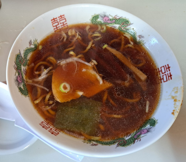 「中華そば530円」@銀蝶の写真