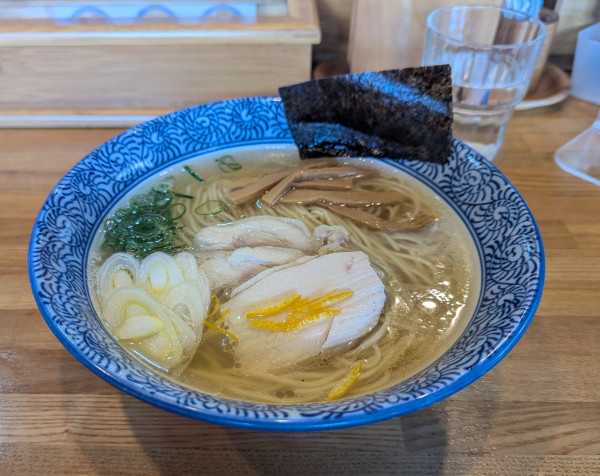「中華そば（塩）」@中華そば 瓢の写真