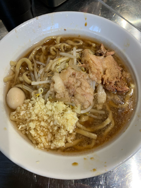 「らーめん小(野菜.麺.豚)少なめ」@じゃっくぽっとの写真