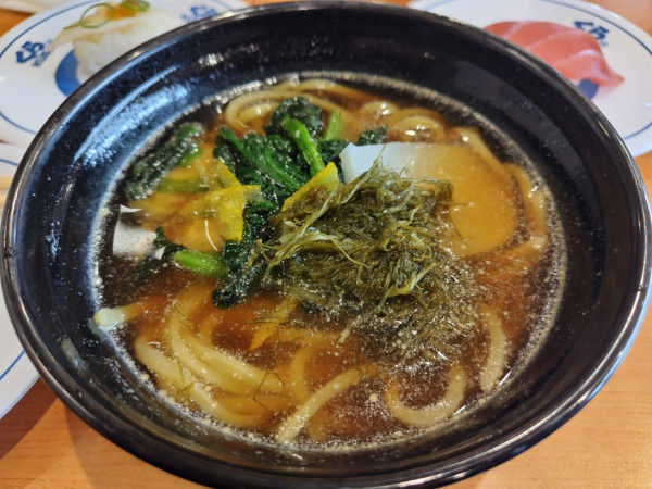 「国産天然ふぐ出汁らーめん」@無添 くら寿司 松本平田店の写真