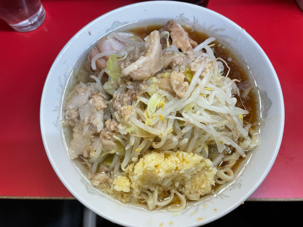 「小豚ラーメン¥850」@ラーメン二郎 三田本店の写真