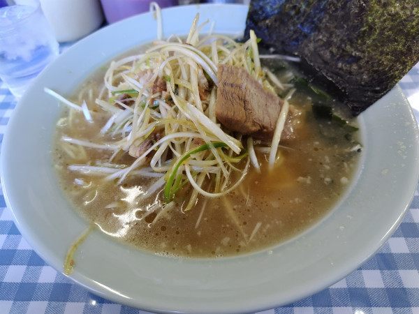 「ネギラーメン　※硬め」@ラーメンショップ 津久井店の写真