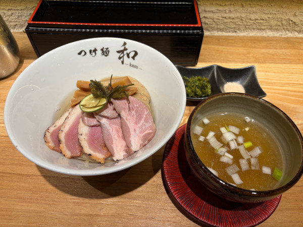 「高級のどぐろ昆布水つけ麺」@つけ麺 和の写真