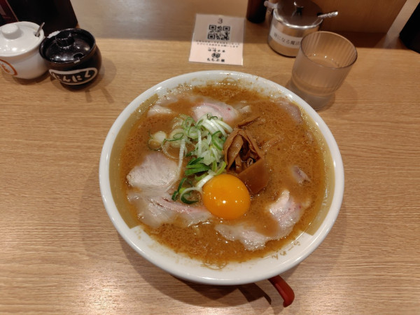 「卵黄味噌中華」@らーめん味噌中華ちちぶ屋の写真