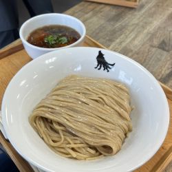 焼アゴ純水つけそば 大盛