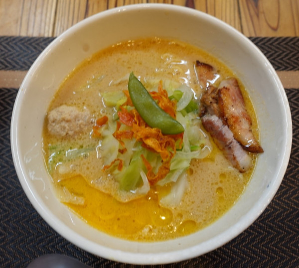 「【限定】豆乳味噌らぁ麺（1,100円）」@らぁ麺 桃の屋の写真