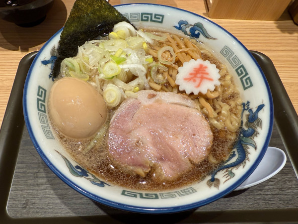 「味玉らーめん並」@舎鈴 秋葉原末広町店の写真