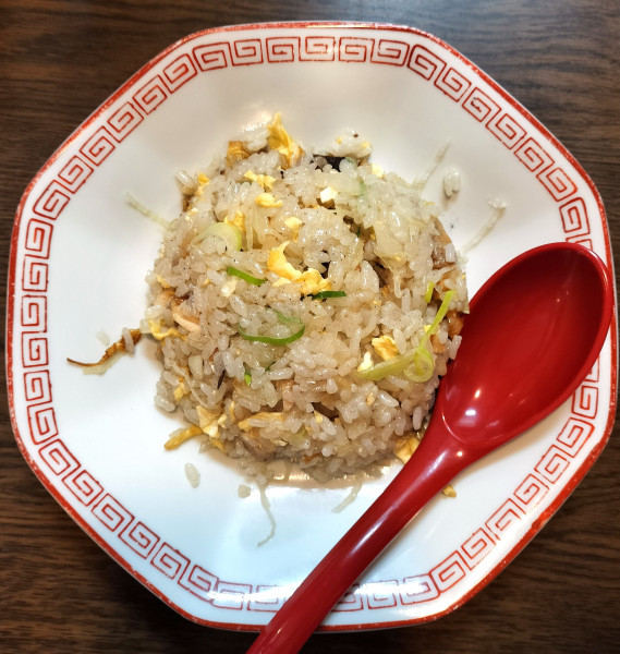 「セットの半チャーハン 400円」@麺屋 極豚の写真