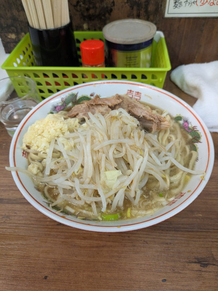 「小ラーメン　ネギ」@ラーメン二郎 品川店の写真