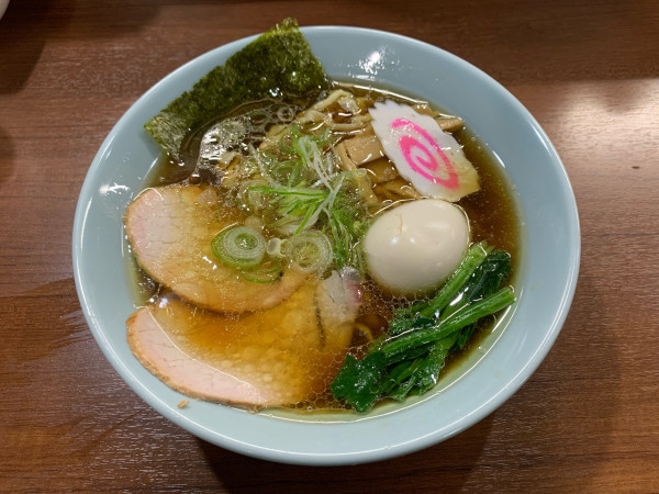 「中華そば＋味玉 1,020円」@白河手打中華 ときわの写真