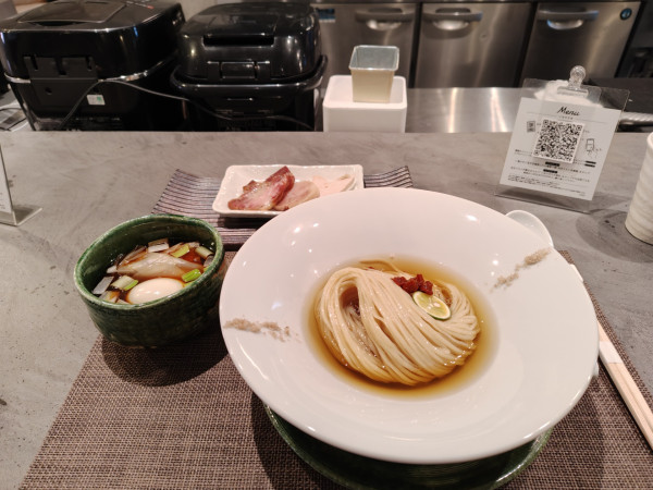 「特製つけ麺¥2000」@麺亭 英の写真