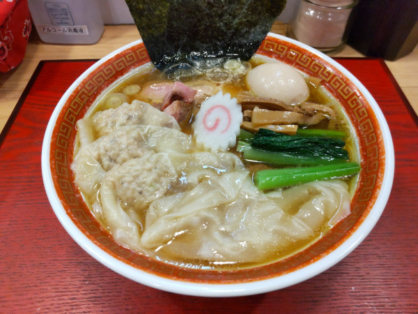 「特製ワンタン麺」@麺創庵 砂田の写真