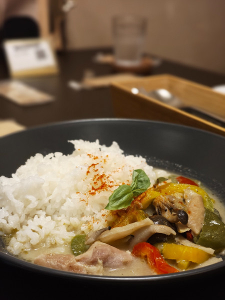 「グリーンカレー」@Cafe&Bar nanoの写真