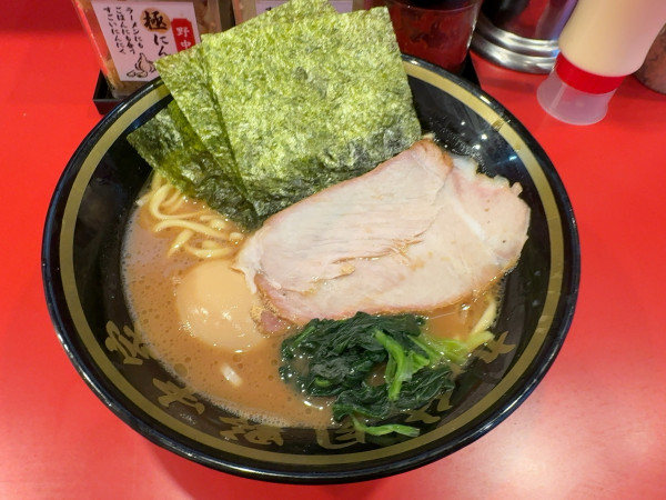 「味玉ラーメン　1000円」@横濱家系ラーメン 九代目野中家の写真