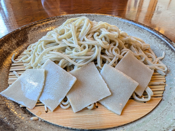 「十割そば（1,430円）」@そば処 金砂そばの写真