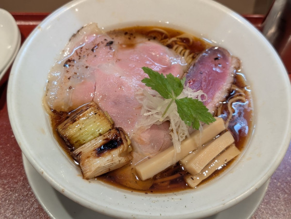 「紀州鴨そば」@燃えよ麺助の写真