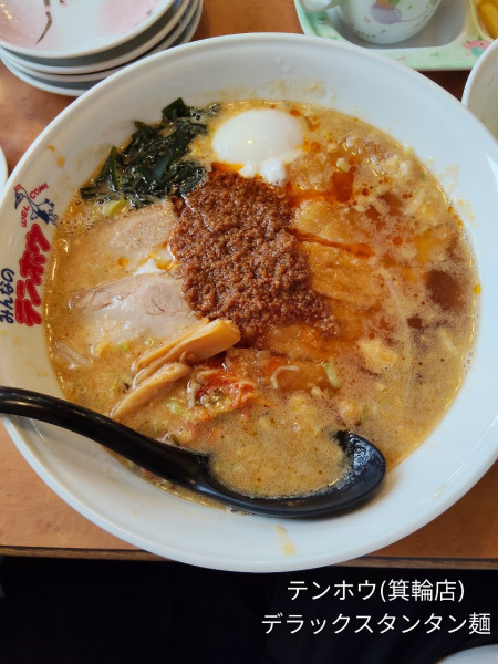 「デラックスタンタン麺」@テンホウ 伊那北店の写真